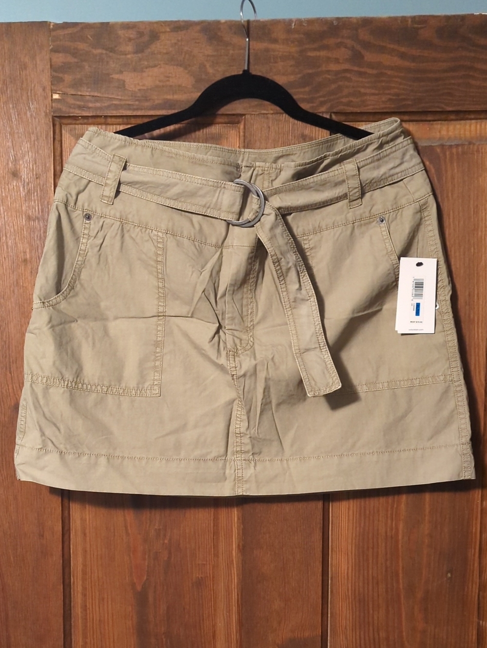 Calvin Klein Jeans Light Khaki Casual Skirt